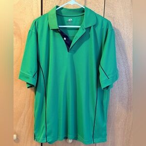 Top Flite  Vibrant Green Men's Golf Polo Shirt